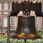 Check out the actual crack in the Liberty Bell.