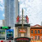 A historic film and play theatre in downtown Toronto that gives students an appreciation for the space and draws their attention to important elements of Canadian theatre history.