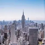 Catch the best view of the colossal size of New York City atop Rockefeller Center.