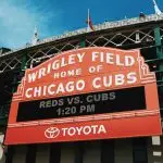 Enjoy a live baseball game while taking in the sights and sounds of the historic, Wrigley Field.